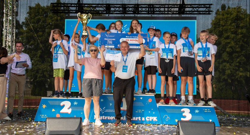 Sukces Mistrzowskiego Startu z CPK - rywalizowało prawie 150 dzieci, są przyszłe gwiazdy sportu