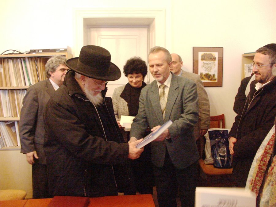 Naczelny Rabin Francji z wizytą w Sochaczewie