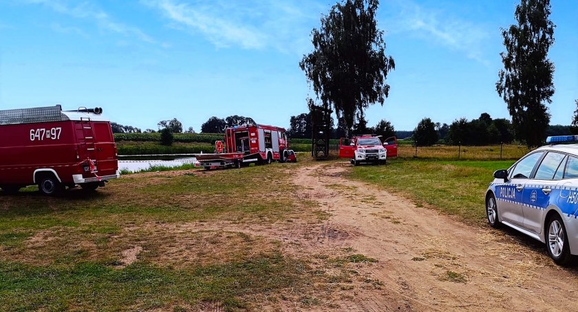 Tragedia nad jeziorem - utonął 58-latek 
