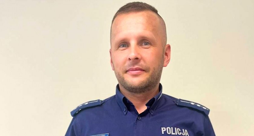 Komenda Powiatowa Policji w Sochaczewie - Damian Papierowski najlepszym kierownikiem dzielnicowych 