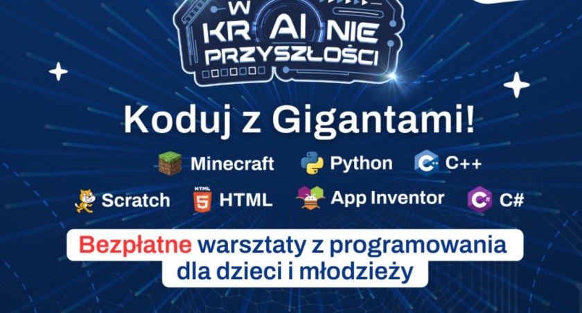 Koduj z Gigantami – bezpłatna nauka programowania w Sochaczewie