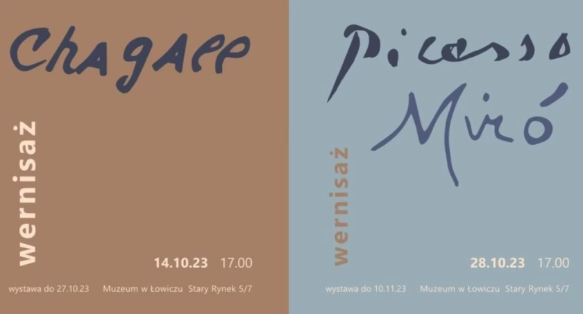 Wystawa Chagall, Picasso, Miró