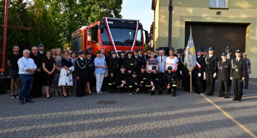 Uroczystość w Ochotniczej Straży Pożarnej w Mokasie 