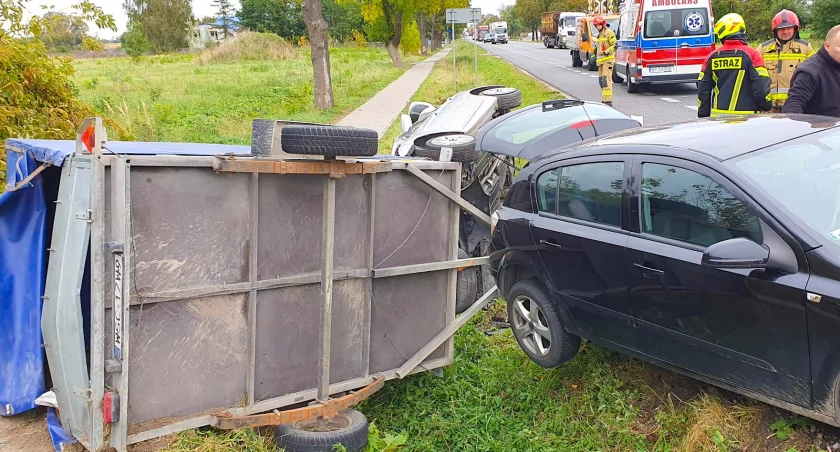 Wypadek w Serokach Parcela 