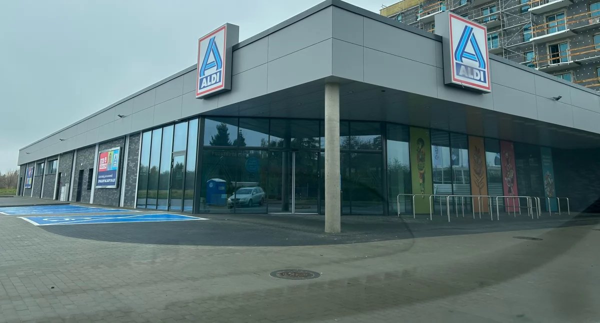 Aldi w Sochaczewie - prace nad otwarciem obiektu w trakcie 