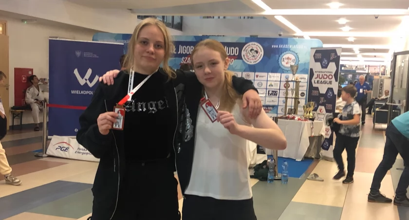 Olga Piechna i Maja Janiszewska medalistkami  Memoriału Jigoro Kano w Poznaniu 28 listopada 2023 r.