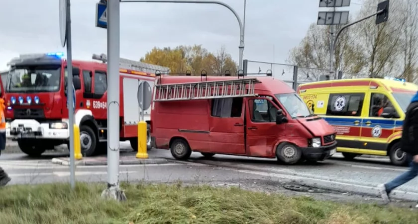 Wypadek na obwodnicy Sochaczewa - zablokowana DK 50