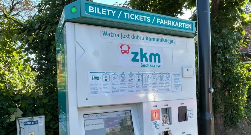 Czy w Chodakowie będzie biletomat? 