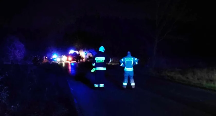 Wybuch w Konarach - jeden mężczyzna zginął, drugi trafił do szpitala [WIDEO]