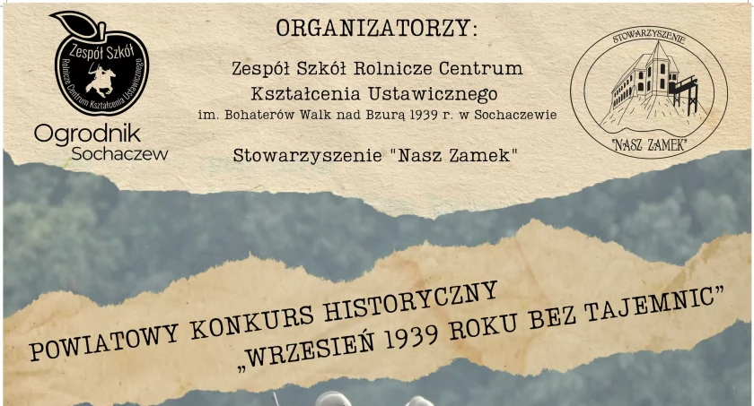 Zmiana terminu Powiatowego Konkursu „Wrzesień 1939 roku bez tajemnic”
