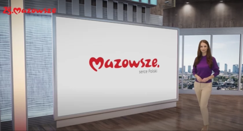 Informacje z Mazowsza - o problemie nadwagi i otyłości wśród dzieci na Mazowszu, projekcie budowy linii kolejowej do lotniska w Modlinie
