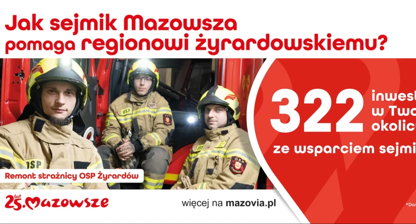 Subregion żyrardowski ze wsparciem sejmiku Mazowsza!