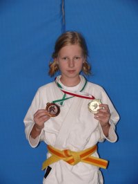 Pięć medali - relacja z zawodów judo