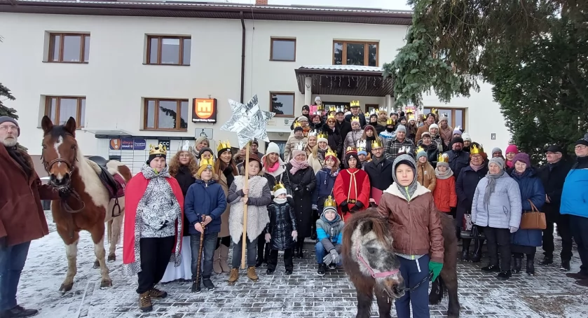 Pierwszy Orszak Trzech Króli w gminie Rybno z dużą frekwencją 