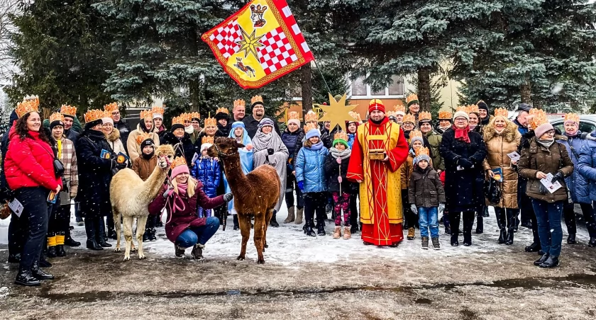 Rodzinny Orszak Trzech Króli w Młodzieszynie [FOTO]