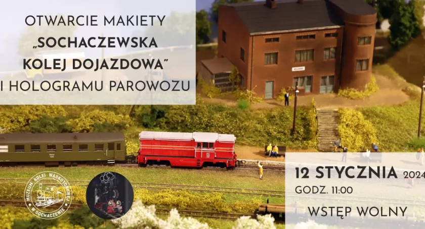 Otwarcie makiety kolejowej i instalacji holograficznej w Muzeum Kolei Wąskotorowej – zapraszamy!