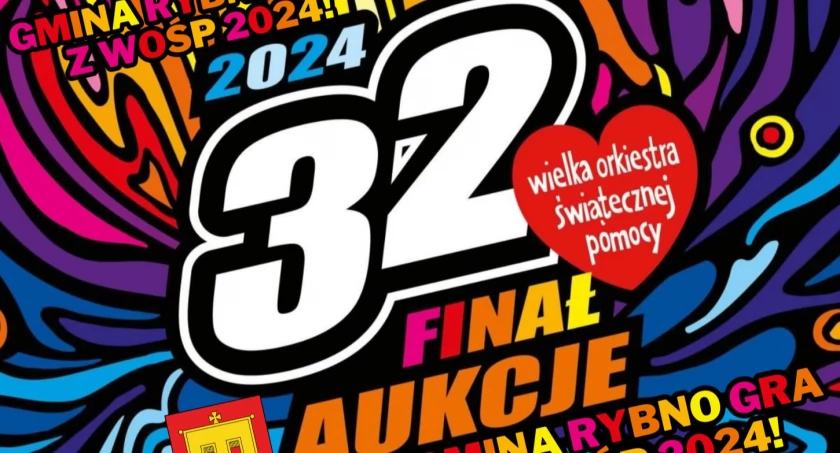 Gmina Rybno po raz III organizuje licytacje na Wielką Orkiestrę Świątecznej Pomocy 