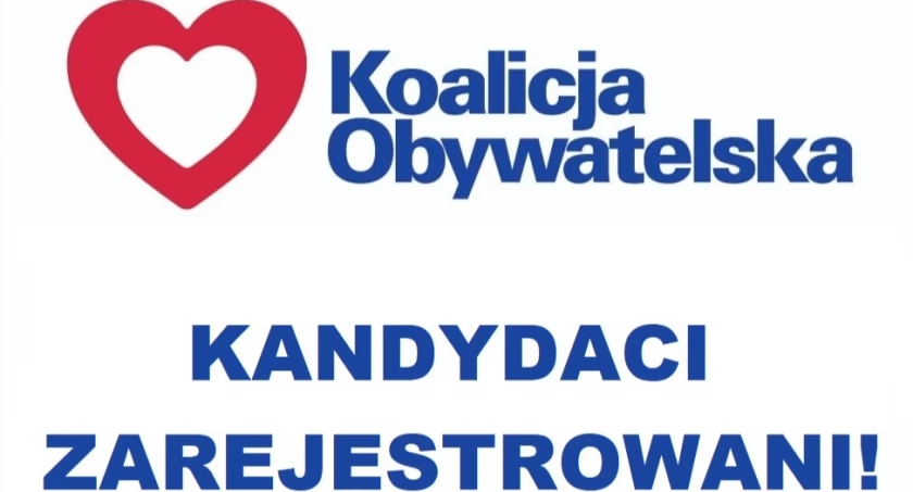 Kandydaci Koalicji Obywatelskiej zarejestrowani