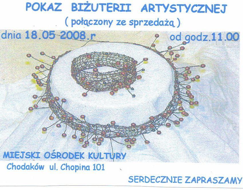 Pokaz biżuterii artystycznej