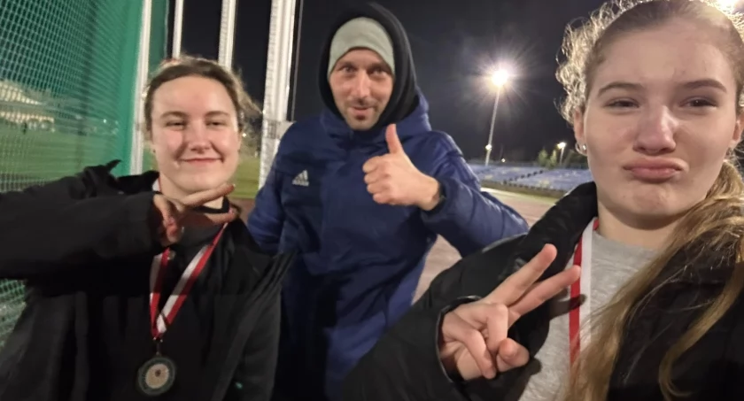 Zwycięstwa Julii i Amelii w kieleckich mityngach rzutowych. 