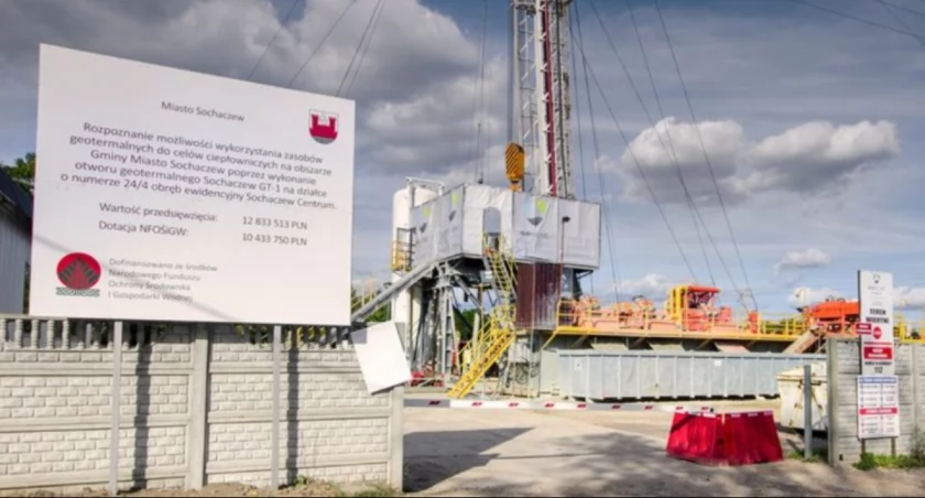 Geotermia w Sochaczewie - drugi odwiert krokiem w stronę budowy zakładu geotermalnego w mieście 