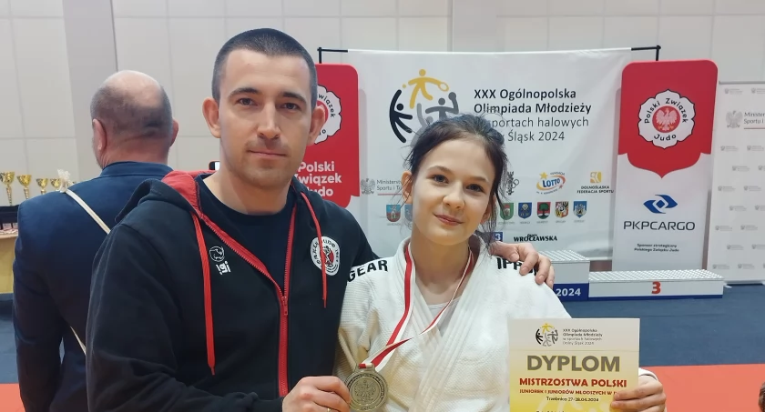 Julia Błaszczyk wicemistrzynią Polski kadetek w Judo 