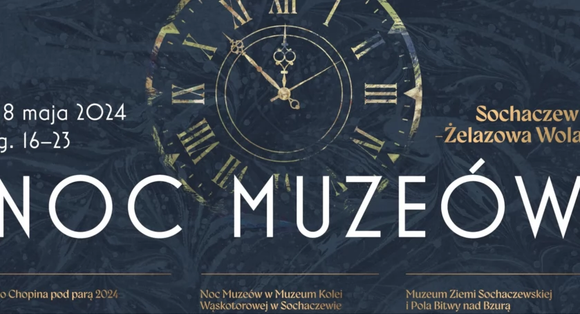 "Noc Muzeów 2024" w Muzeum Kolei Wąskotorowej w Sochaczewie – zapraszamy!