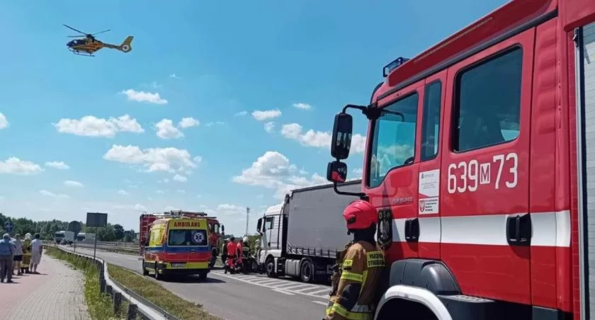 Poważny wypadek w Elżbietowie (Aktualizacja!) 