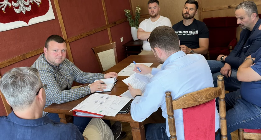 Spotkanie techniczne na temat SUW w Nowych Mistrzewicach oraz SUW w Młodzieszynie