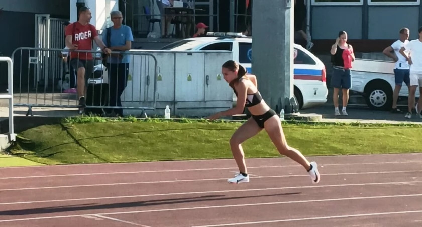 Starty Aktywnych Sochaczew podczas ligi lekkoatletycznej w Warszawie