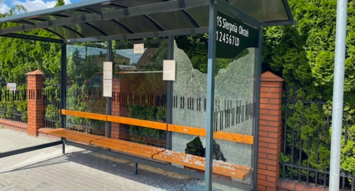 ZKM Sochaczew prosi o pomoc w ustaleniu sprawców aktu wandalizmu 