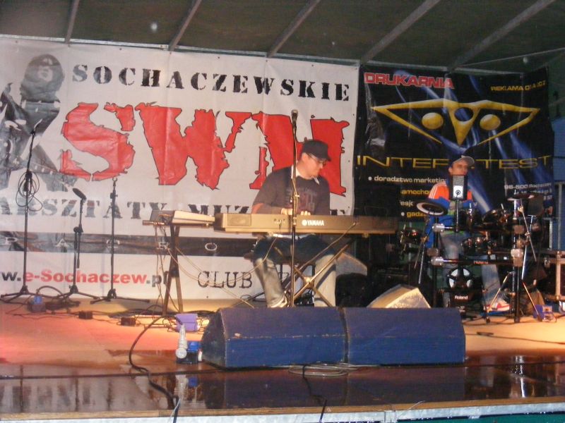 SWM w strugach deszczu