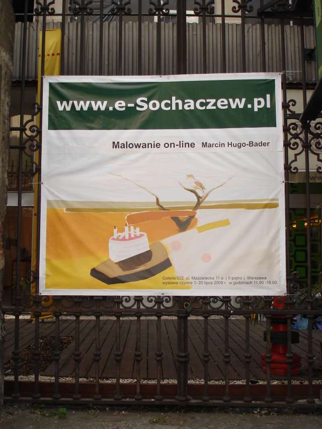Malowanie on-line w Warszawie, Marcin Hugo-Bader