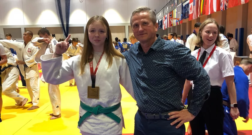 Maja Janiszewska złotą medalistką Międzynarodowego Turnieju  Cracow Judo Open 31-08-01.09.2024