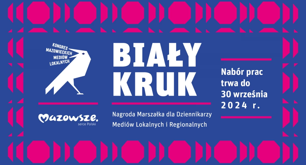 Konkurs dla dziennikarzy mediów lokalnych i regionalnych!
