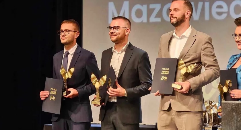 Wójt Damian Jaworski nagrodzony w konkursie 
