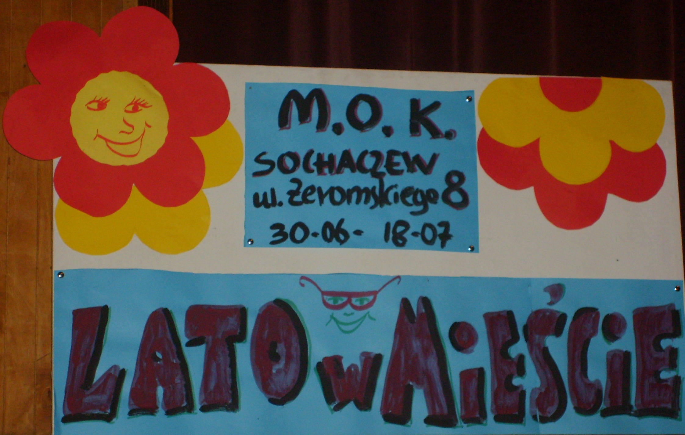 Podsumowanie akcji „Lato w mieście” MOK – ul. Żeromskiego 8