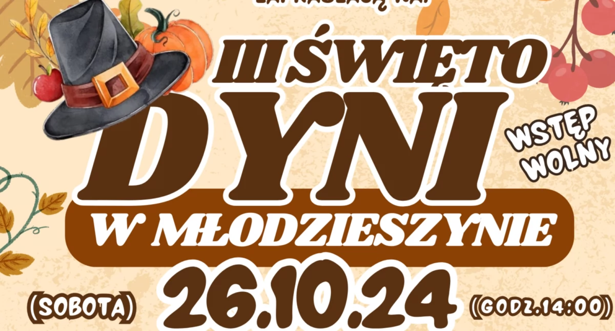 Trzecie Święto Dyni w Młodzieszynie!