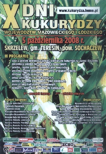 Dni Kukurydzy Województw Mazowieckiego i Łódzkiego