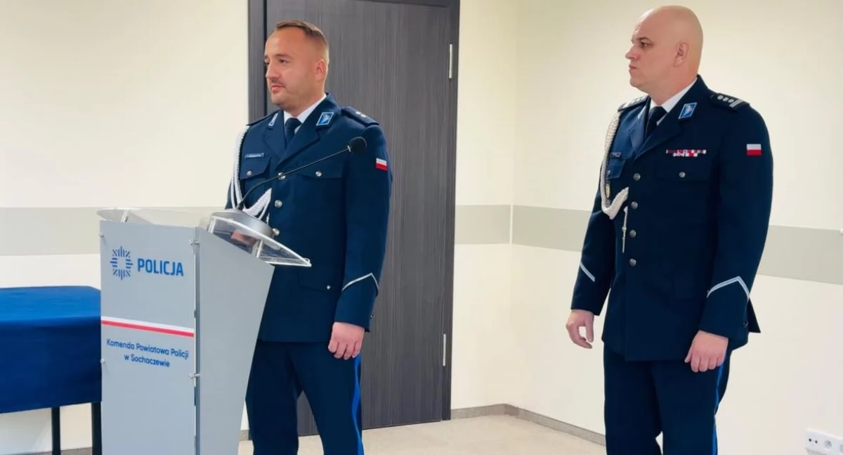 Nowy I zastępca komendanta powiatowego policji w Sochaczewie