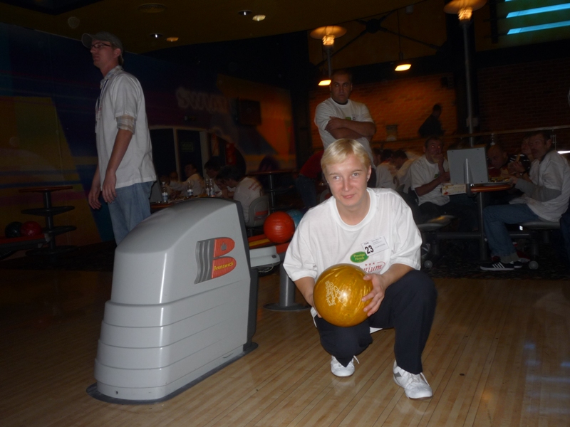 Zawody bowlingowe w Warszawie
