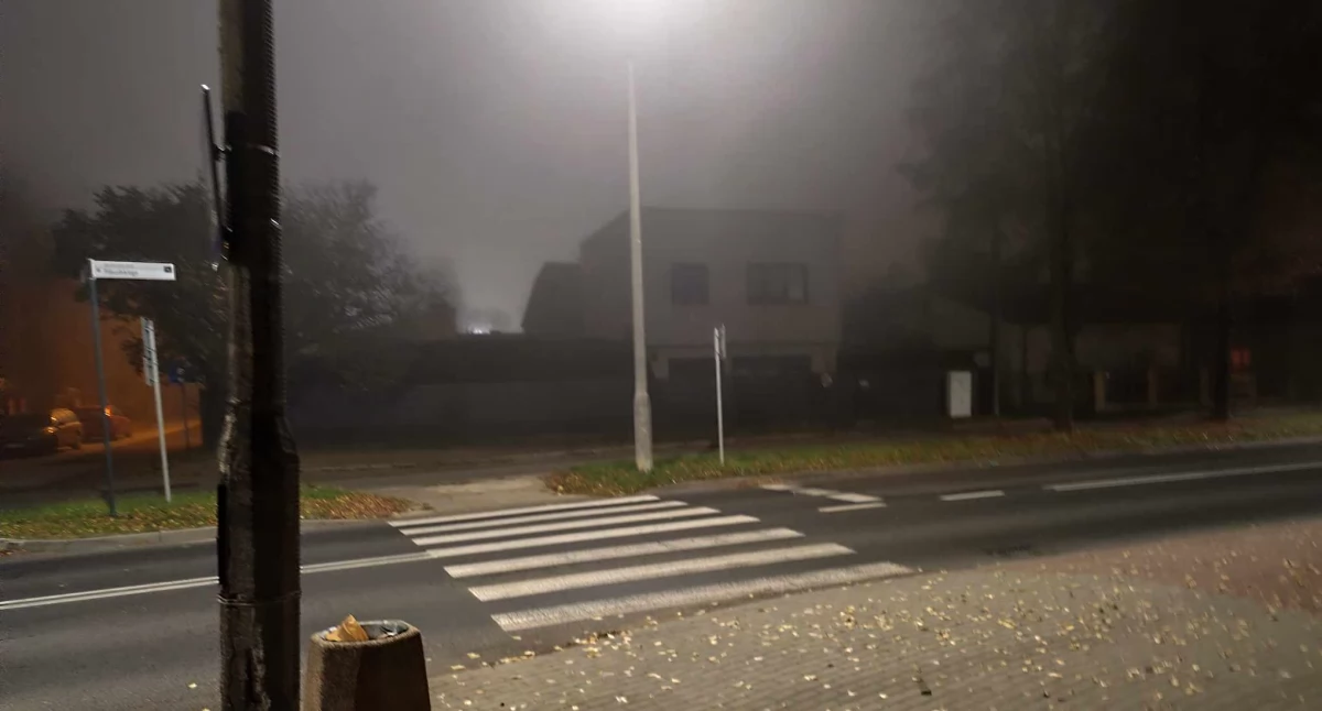 IMGW ostrzega: gęsta mgła w powiecie sochaczewskim. Do kiedy się utrzyma? 