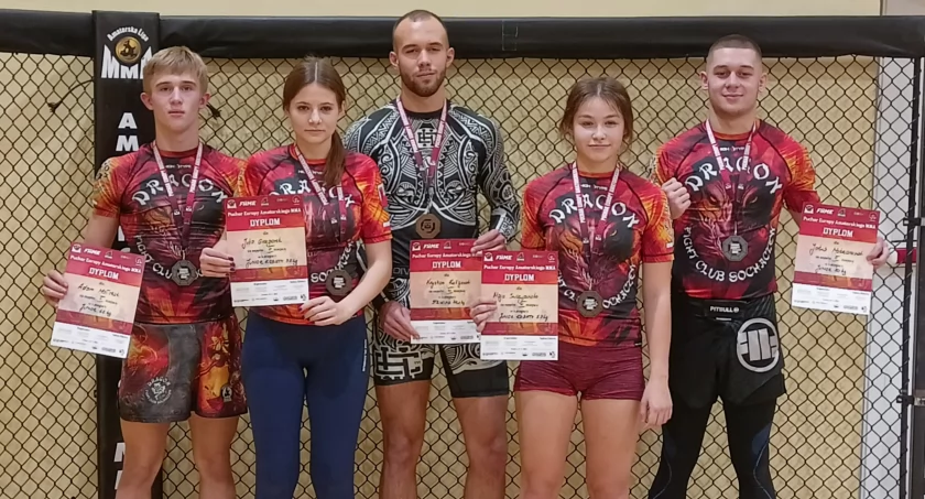 Sukcesy Dragonów na Pucharze Europy Amatorskiego MMA