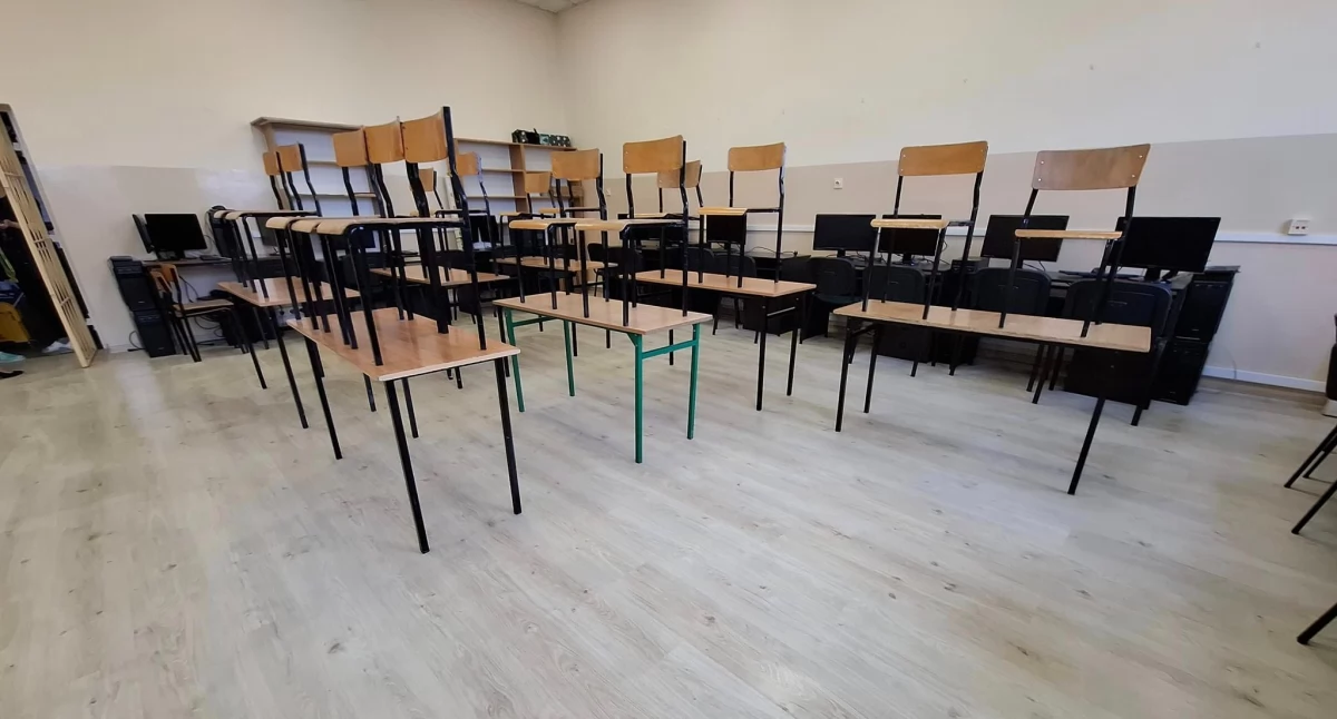 Gmina Rybno: Zakończyły się  prace remontowe klasy lekcyjnej 17A w  Szkole Podstawowej z Oddziałami Przedszkolnymi w Rybnie