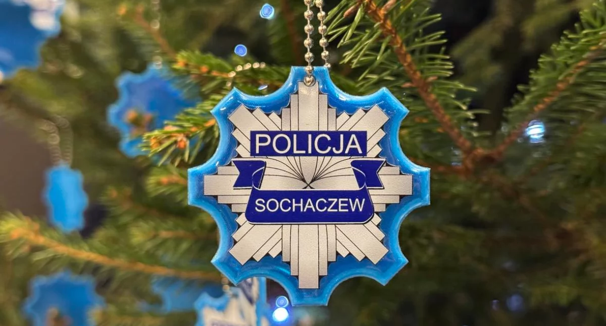 Wyjątkowa akcja sochaczewskiej Policji: odblask za bombkę