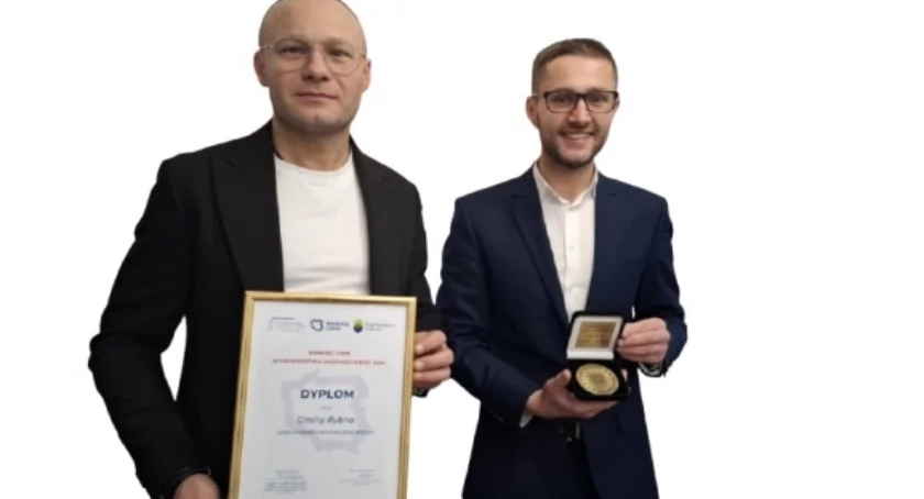 Wójt Damian Jaworski oraz wiceprzewodniczący Rady Gminy Rybno Mariusz Kęską o realizowanych inwestycjach, programach  oraz pozyskanych dofinansowaniach 