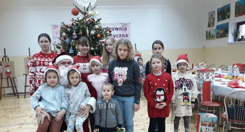 Mikołajki w Pracowni Plastycznej Kocham Polskę … z Sercem we wsi Witkowice.
