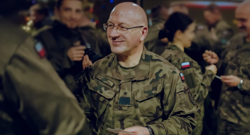 Dowódca WOT odwiedził terytorialsów na granicy  
