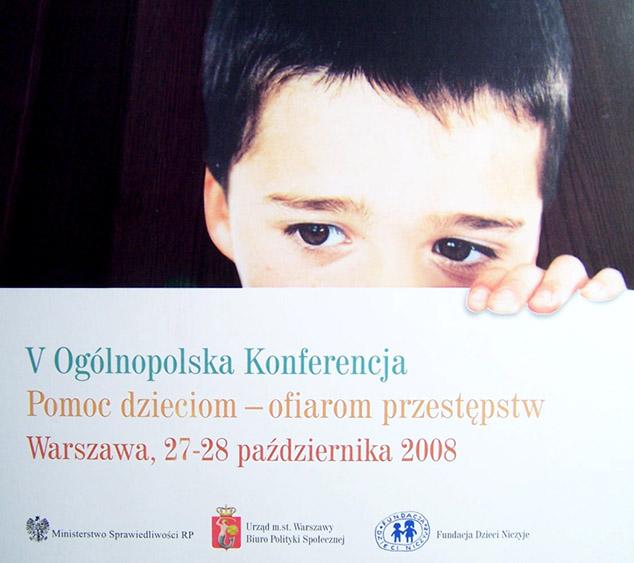 POIK na konferencji Pomoc dzieciom-ofiarom przestępstw