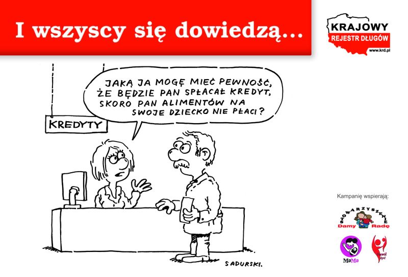 Pocztówki zawstydzą dłużnika